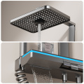 Rainfall Shower System Digital Display Bathroom Shower Set