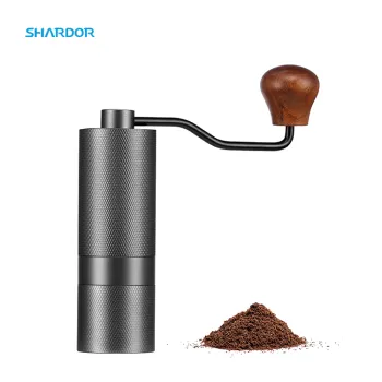 SHARDOR Adjustable Stainless Steel Magnetic Compact Espresso Coffee Grinder