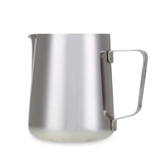 Coffee Maker Frother 350ml  Mini Silver  Stainless Steel Latte Frothing milk jug Milk  forthing pitcher