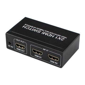 Best HDMI Switcher with Remote Control 2 x 1