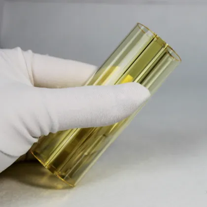 VY Optics Customized Laser Cavity Filter with Multiple Holes in Quartz Glass