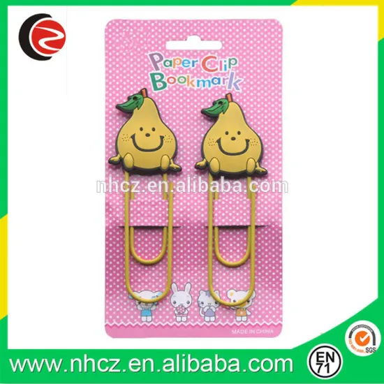 Fruit Paper Clip Pear Paper Clips