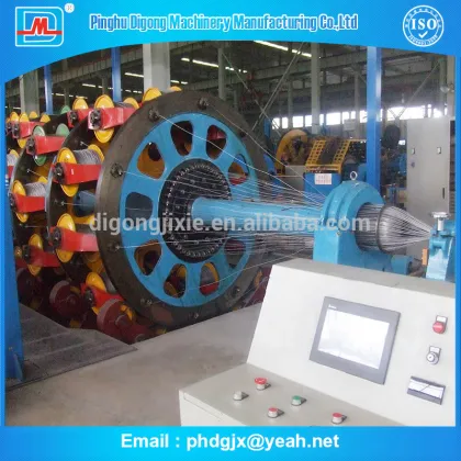 Cable machinery plant wire armoring machine used for steel wire armored cable
