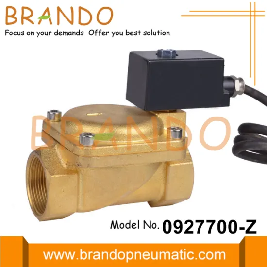 2'' Explosion Proof Normally Closed Brass Solenoid Valve
