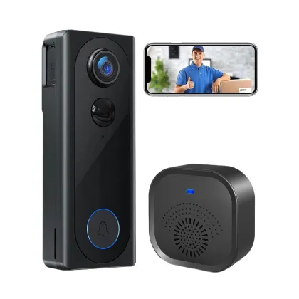 4.3 Inch 1080P Video Doorbell Intercom System with Monitor - Door Phone Kit