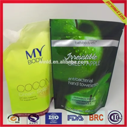 stand up ziplock bag stand up spout bag zipper stand up bag