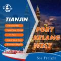 Ocean from Tianjin to Port Kelang west