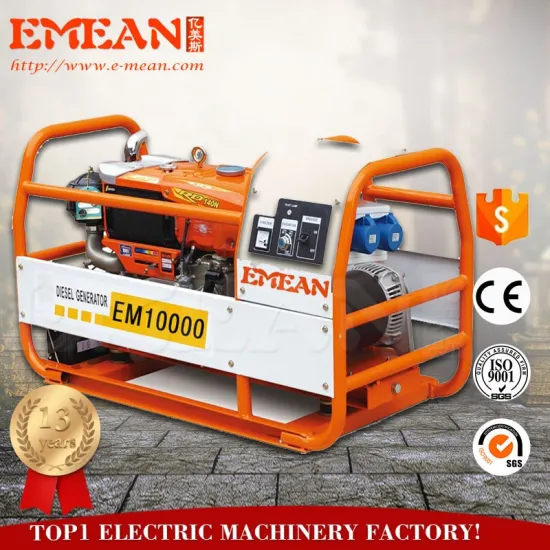 6000w electric start gasoline generator with first class