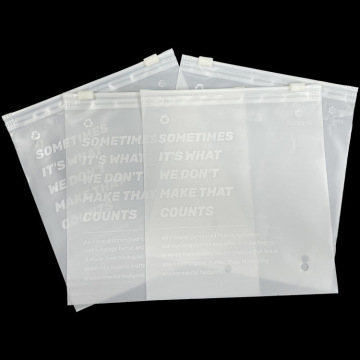 PLA+PBAT slider zipper bag