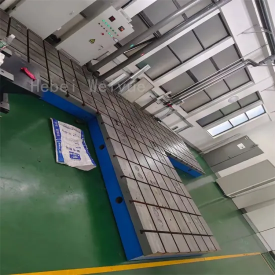 Top-Quality Cast Iron Platform: The Ultimate Welding Table System