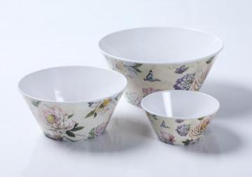 durable plastic mixing bowl for kitchen