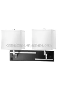 Energy saving products banquette dining room furniture small wall lamps with fabric lampshade for lighting fixtures for wall