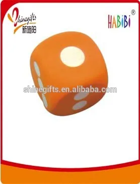 Wholesale large cheap custom color EVA foam dice