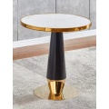 Gold Metall Edelstahl Couchtisch Wohnzimmer Möbel Marmor Tisch Top Luxus Couchtisch