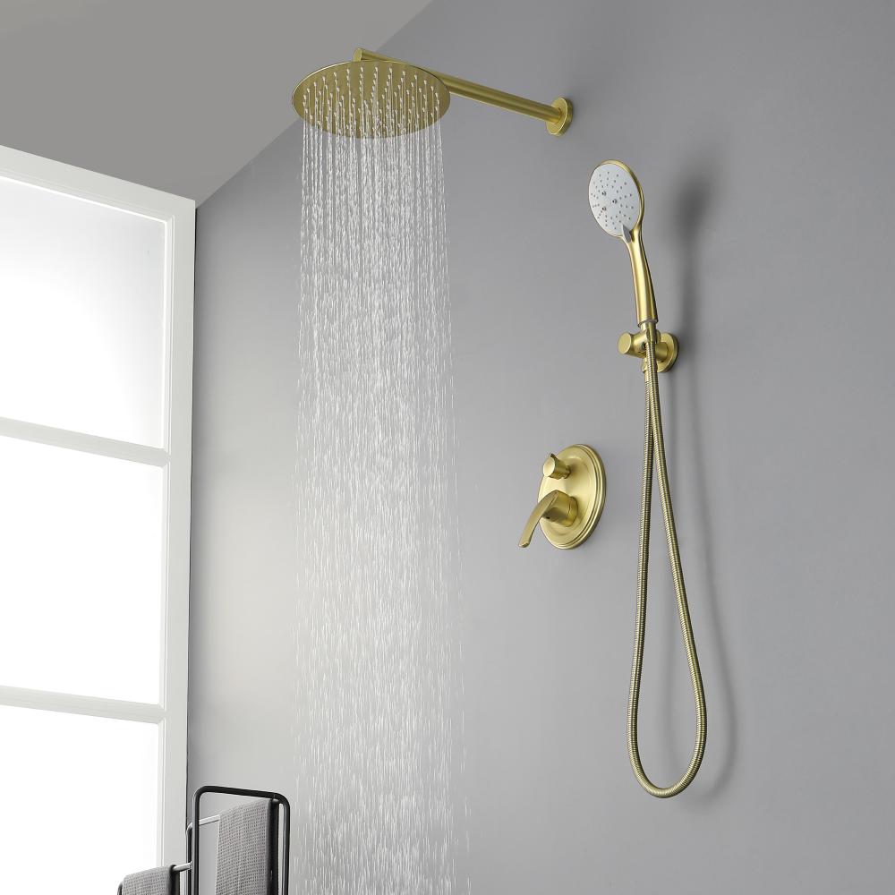 Wall Mounted Shower Set 88040bg 10 2