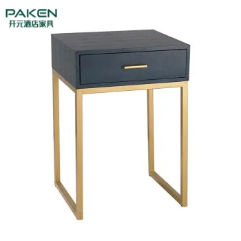 Modern Nordic Style Tall Night Stand for 5-Star Hotel Bedside Table