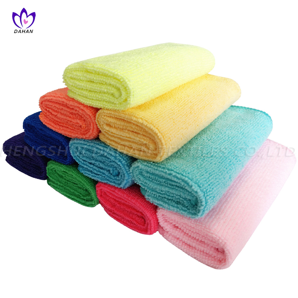 Serviettes de cuisine en microfibre de couleur unie MC128.