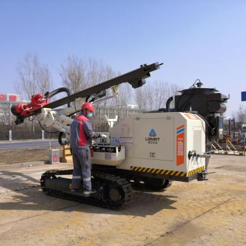 Surface DTH drill rig