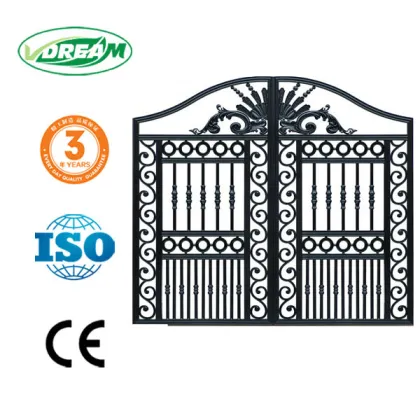 iron pipe gate design, gate design, alumimum gate