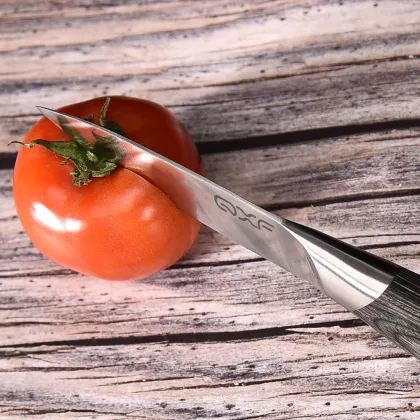 Pakka Wood Handle Professional 3.5 Inch Stainless Steel Fruit Knife