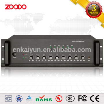 SD-1000W6P 3U Pre/6 Zone Mixer PA 1000W Amplifier