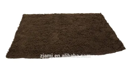 microfiber anti slip chenille carpet mats door mats