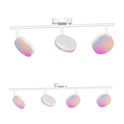 Smart Room Decor GX53 LED Bulb - Tuya Wi-Fi RGB Ceiling Spotlight with Alexa & Google Home Compatibility