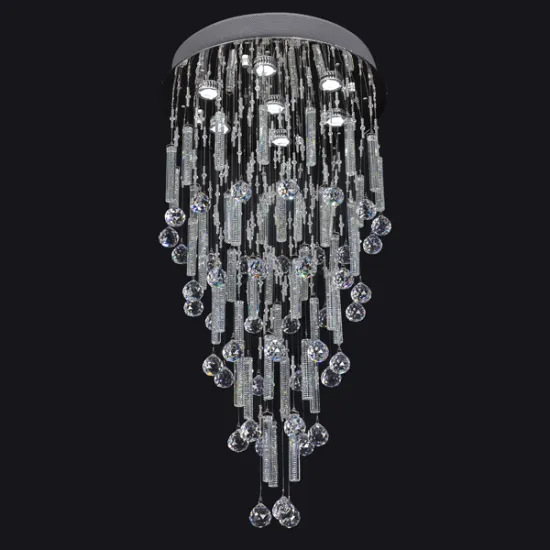 fancy light fitting modern crystal hanging pendant lamp