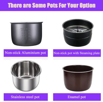 3L Mini One-Key Exhaust Electric Pressure Cooker