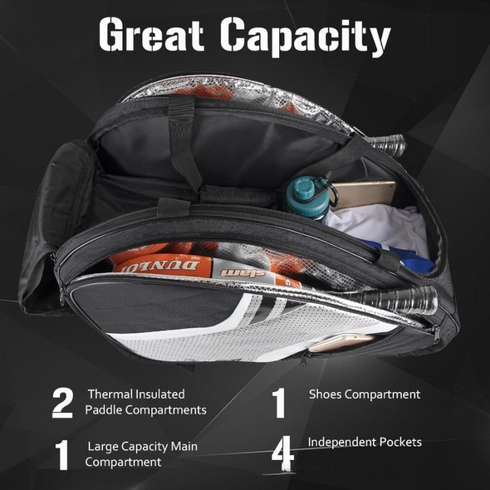 Professional Sport Pickleball Racket Backpack