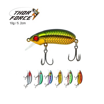THORFORCE 5.2cm 10g Square Bill Crankbait Hard Lure for Diving Fishing Bass