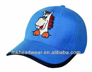 2013 boy's fashion summer cap with embroidery patch work