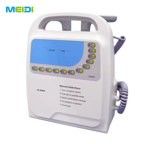 Medical Biphasic Defibrillator with Monitor