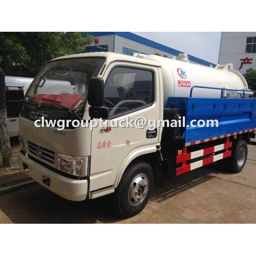 CLW GROUP TRUCK Dongfeng 4X2 5CBM Vakum Limbah Kumbahan Vakum