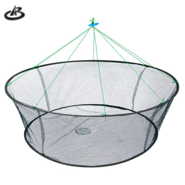 80-100CM Loose Mouth Folding Drop Fishing Net: A Versatile Tool for Shrimp, Prawns, Eels, and Crab Catching