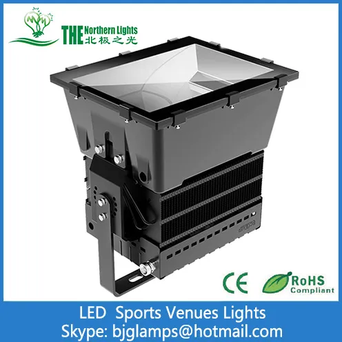 1000W LED Lighting Replacing 2000W HID in Sports Venues