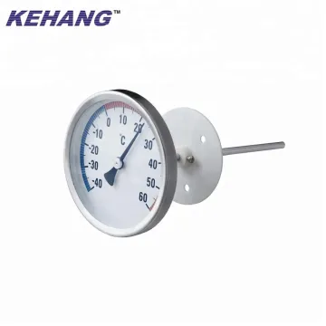 Industrial Water Gas Boiler Bimetal Thermometer Temperature Gauges