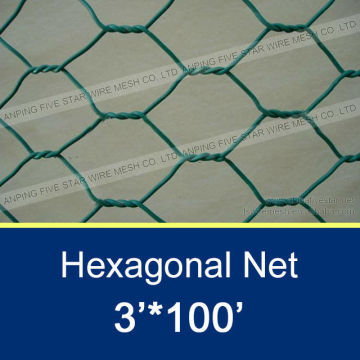 3/4" Tree Guard Hexagonal Wire Mesh 1x25m