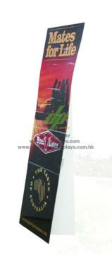 Oem / Odm Custom Design B Flut Corrugated Cardboard Display Standees Shelving