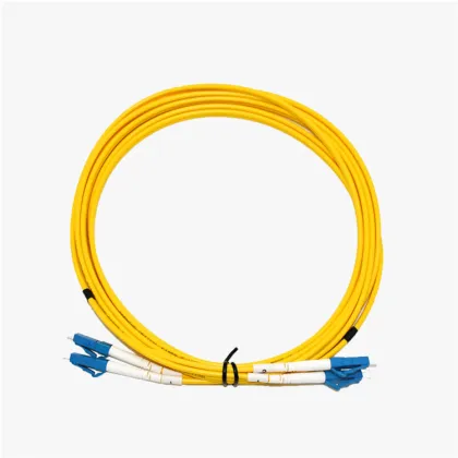 multimode LC to LC fiber patch cord cables