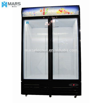 Hot Sale LC-1008F MARS 1008Liters Fan Cooling Vertical Showcase Cooler