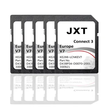 Professional Manufacturer of Navi Maps Card for Nissan Connect 3 V7 European Sat Nav