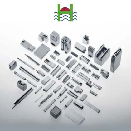 Stamping die for precision mold parts assembly