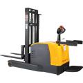 Fully electric straddle pallet portable stacker