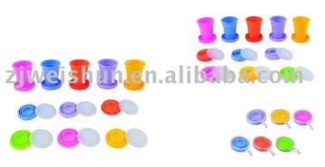 silicone collapsible Cups & Bowls