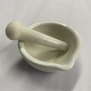 Porcelain Ceramic Mortar and Pestle Medicine Grinding Bowl