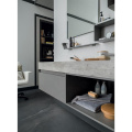 Modern Mirror Bathroom Storage Cabinets with Light