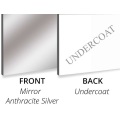 Mirror Anthracite Silver/Undercoat Aluminium Composite Panel