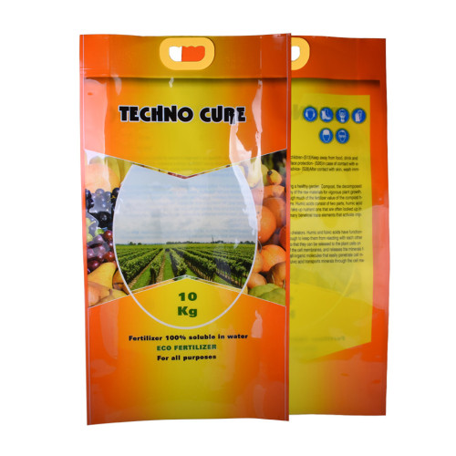 Factory Customized Print Handle Rice Packaging Bags