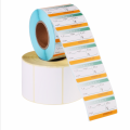 Direct Thermal Labels Perforated Postage Shipping Labels